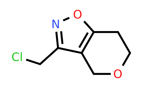 CAS 1520052-11-2 | 3-(Chloromethyl)-4H,6H,7H-pyrano[3,4-d][1,2]oxazole