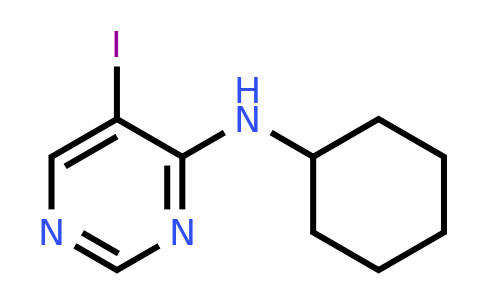 CAS 1520481-60-0 | N-Cyclohexyl-5-iodopyrimidin-4-amine