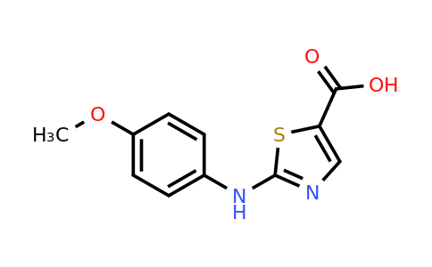 CAS 1520613-94-8 | 2-((4-Methoxyphenyl)amino)thiazole-5-carboxylic acid