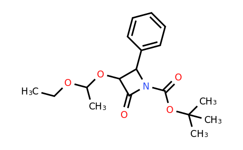 CAS 152089-12-8 | tert-Butyl 3-(1-ethoxyethoxy)-2-oxo-4-phenylazetidine-1-carboxylate