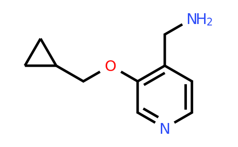 CAS 1520898-68-3 | (3-(cyclopropylmethoxy)pyridin-4-yl)methanamine