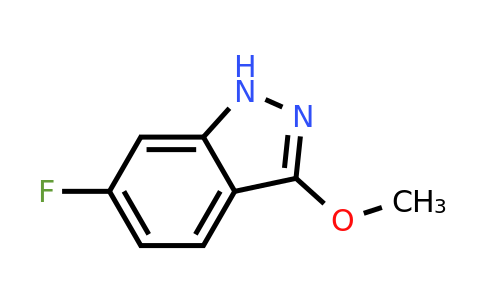 CAS 1521054-11-4 | 6-Fluoro-3-methoxy-1H-indazole