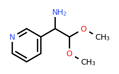 CAS 1521100-22-0 | 2,2-dimethoxy-1-(pyridin-3-yl)ethan-1-amine