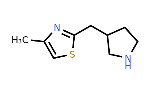 CAS 1521112-55-9 | 4-Methyl-2-[(pyrrolidin-3-yl)methyl]-1,3-thiazole