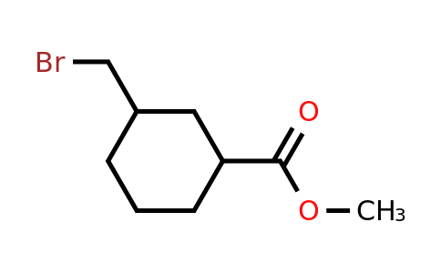 CAS 1521182-35-3 | methyl 3-(bromomethyl)cyclohexanecarboxylate