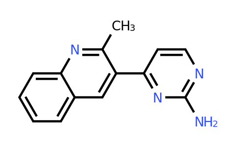 CAS 1522045-73-3 | 4-(2-Methylquinolin-3-yl)pyrimidin-2-amine