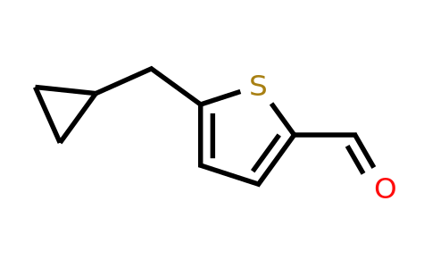 CAS 1522107-23-8 | 5-(Cyclopropylmethyl)thiophene-2-carbaldehyde