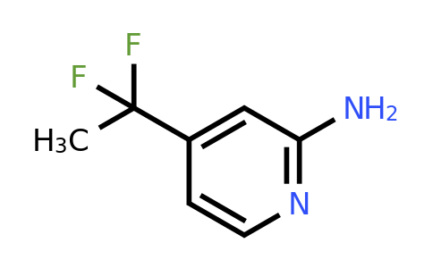 CAS 1522240-28-3 | 4-(1,1-difluoroethyl)pyridin-2-amine
