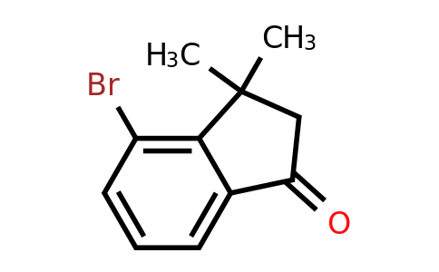 CAS 1522776-42-6 | 4-bromo-3,3-dimethyl-indan-1-one