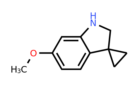 CAS 1523068-91-8 | 6'-Methoxyspiro[cyclopropane-1,3'-indoline]