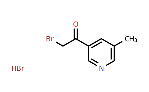 CAS 1523193-02-3 | 2-bromo-1-(5-methylpyridin-3-yl)ethan-1-one hydrobromide