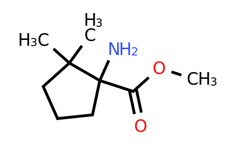 CAS 1523504-79-1 | methyl 1-amino-2,2-dimethylcyclopentane-1-carboxylate