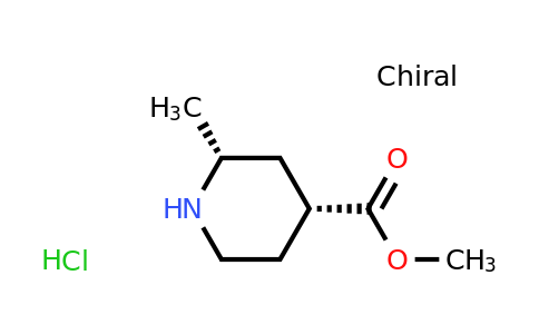 CAS 1523530-24-6 | (2R,4R)-Methyl 2-methylpiperidine-4-carboxylate hydrochloride