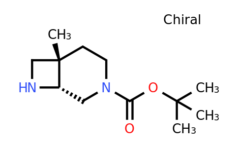 CAS 1523530-37-1 | tert-butyl (1R,6S)-6-methyl-3,8-
diazabicyclo[4.2.0]octane-3-carboxylate
