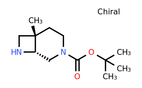 CAS 1523530-37-1 | tert-butyl (1R,6S)-6-methyl-3,8-
diazabicyclo[4.2.0]octane-3-carboxylate