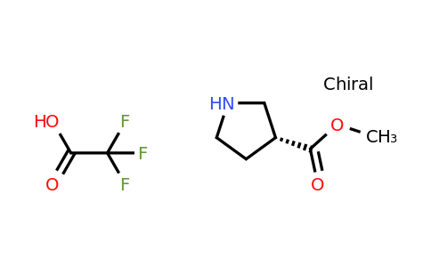 CAS 1523530-44-0 | methyl (3R)-pyrrolidine-3-carboxylate trifluoroacetate
