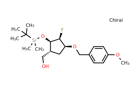 CAS 1523530-54-2 | [(1R,2R,3S,4S)-2-[(tert-butyldimethylsilyl)oxy]-3-fluoro-4-[(4-methoxyphenyl)methoxy]cyclopentyl]methanol