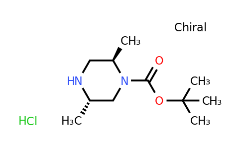 CAS 1523541-79-8 | tert-butyl (2R,5S)-2,5-dimethylpiperazine-1-carboxylate hydrochloride