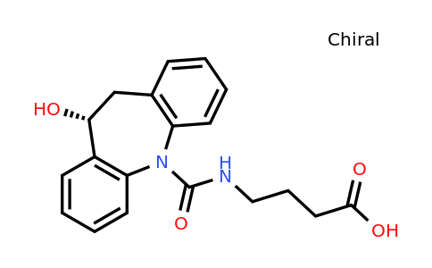 CAS 1523541-97-0 | butanoic acid, 4-[[[(10r)-10,11-dihydro-10-hydroxy-5h-dibenz[b,f]azepin-5-yl]carbonyl]amino]-