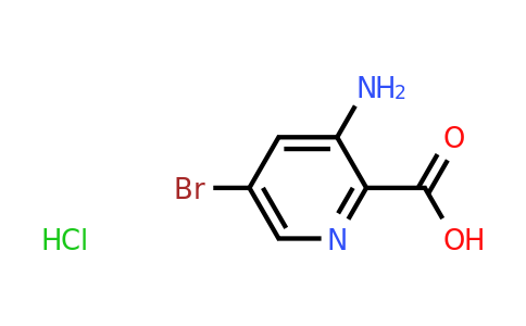 CAS 1523570-94-6 | 3-amino-5-bromopyridine-2-carboxylic acid hydrochloride