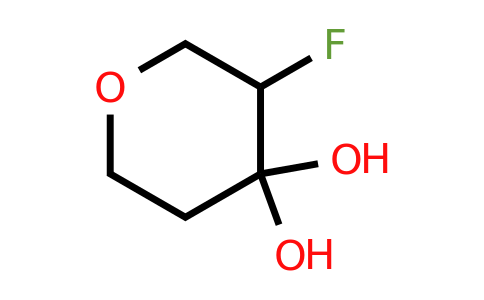CAS 1523571-11-0 | 3-fluorooxane-4,4-diol