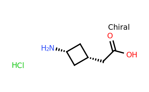 CAS 1523571-91-6 | cis-(3-aminocyclobutyl)acetic acid hydrochloride