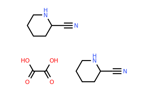 CAS 1523571-93-8 | piperidine-2-carbonitrile hemioxalate