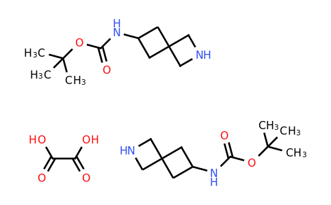 CAS 1523572-07-7 | tert-butyl N-{2-azaspiro[3.3]heptan-6-yl}carbamate hemioxalate