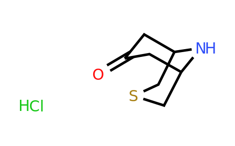 CAS 1523572-09-9 | 3-thia-9-azabicyclo[3.3.1]nonan-7-one hydrochloride