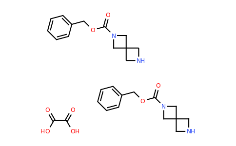 CAS 1523606-36-1 | bis(benzyl 2,6-diazaspiro[3.3]heptane-2-carboxylate); oxalic acid