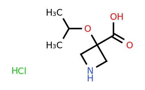 CAS 1523606-43-0 | 3-(propan-2-yloxy)azetidine-3-carboxylic acid hydrochloride