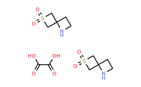 6,6-dioxo-6-thia-1-azaspiro[3.3]heptane hemioxalate