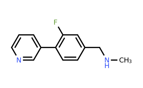CAS 1524200-85-8 | {[3-fluoro-4-(pyridin-3-yl)phenyl]methyl}(methyl)amine
