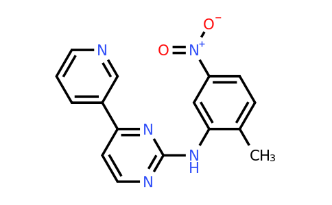 CAS 152460-09-8 | N-(2-Methyl-5-nitrophenyl)-4-(pyridin-3-yl)pyrimidin-2-amine