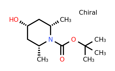 CAS 152491-54-8 | tert-butyl (2R,4r,6S)-rel-4-hydroxy-2,6-dimethylpiperidine-1-carboxylate