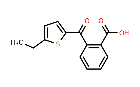 CAS 152567-84-5 | 2-(5-ethylthiophene-2-carbonyl)benzoic acid
