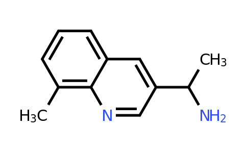 CAS 1525891-30-8 | 1-(8-methyl-3-quinolyl)ethanamine