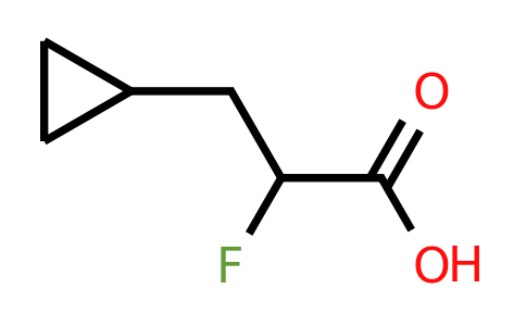 CAS 1525966-80-6 | 3-cyclopropyl-2-fluoropropanoic acid