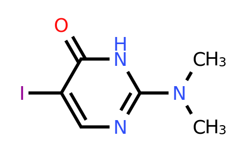 CAS 1526273-12-0 | 2-(dimethylamino)-5-iodo-3,4-dihydropyrimidin-4-one