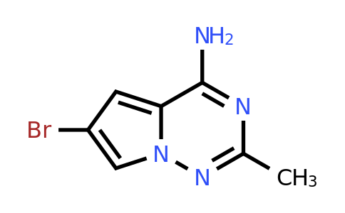 CAS 1526797-93-2 | 6-bromo-2-methylpyrrolo[2,1-f][1,2,4]triazin-4-amine