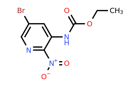 CAS 152684-25-8 | ethyl (5-bromo-2-nitropyridin-3-yl)carbamate