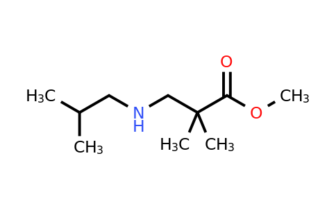 CAS 1526987-25-6 | Methyl 3-(isobutylamino)-2,2-dimethylpropanoate