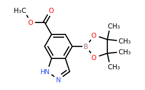 CAS 1527007-77-7 | methyl 4-(tetramethyl-1,3,2-dioxaborolan-2-yl)-1H-indazole-6-carboxylate