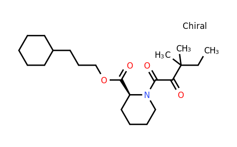 CAS 152754-34-2 | (S)-3-Cyclohexylpropyl 1-(3,3-dimethyl-2-oxopentanoyl)piperidine-2-carboxylate