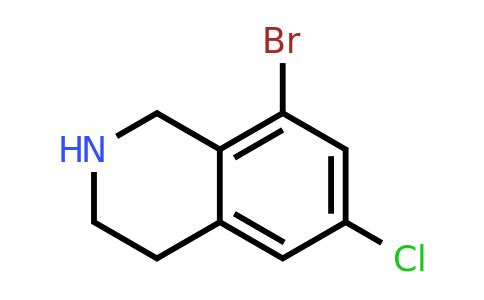 CAS 1528436-85-2 | 8-Bromo-6-chloro-1,2,3,4-tetrahydroisoquinoline