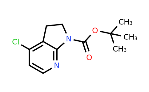 CAS 1528549-03-2 | tert-butyl 4-chloro-1H,2H,3H-pyrrolo[2,3-b]pyridine-1-carboxylate