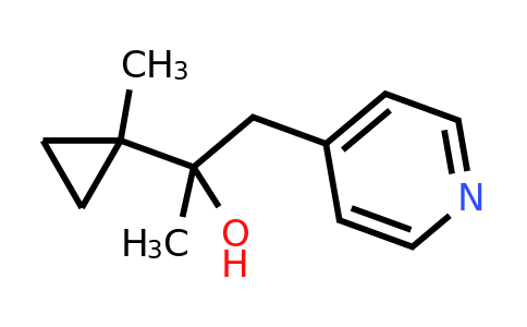 CAS 1528577-82-3 | 2-(1-Methylcyclopropyl)-1-(pyridin-4-yl)propan-2-ol