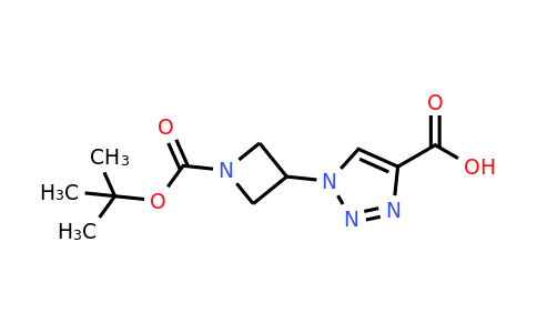 CAS 1529035-77-5 | 1-{1-[(tert-butoxy)carbonyl]azetidin-3-yl}-1H-1,2,3-triazole-4-carboxylic acid