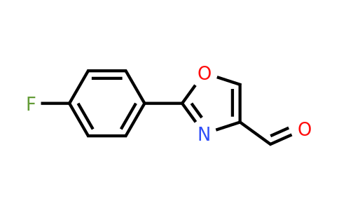 CAS 152940-51-7 | 2-(4-Fluoro-phenyl)-oxazole-4-carbaldehyde