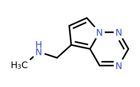 CAS 1529446-66-9 | methyl({pyrrolo[2,1-f][1,2,4]triazin-5-yl}methyl)amine
